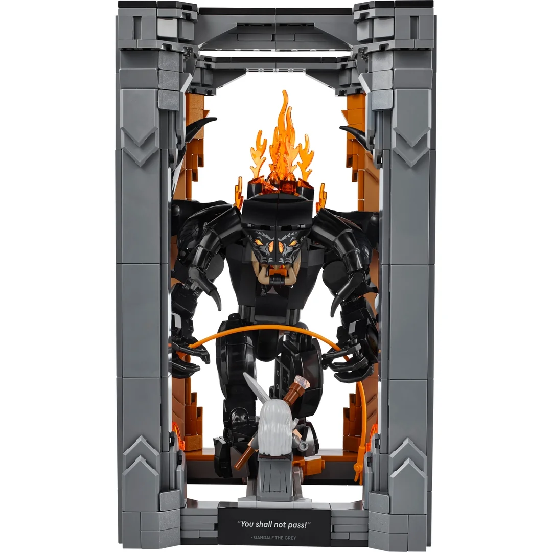 LEGO® Icons 10367 Knižná zarážka: Pán prsteňov - Balrog™