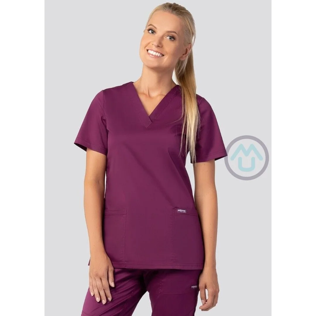 Zdravotnícka blúza FLEX ZONE I - vínová 44