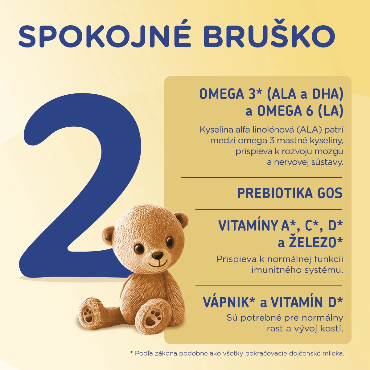 Sunar Complex 2, následná dojčenská mliečna výživa 600 g 1×600 g, mliečna výživa, od 6. mesiaca