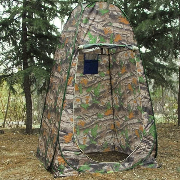 Plážový samorozkladací stan Army na prezliekanie, sprchovanie a WC 120 × 120 × 190 cm