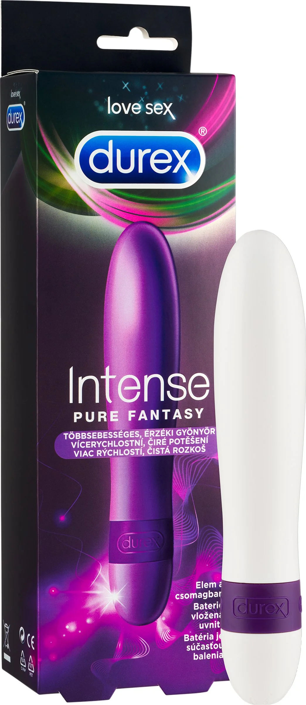 DUREX Intense Pure Fantasy 1×1 ks, vibrátor