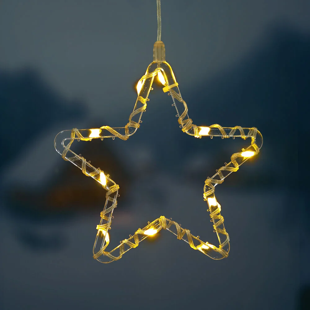 Modee Lighting LED dekorácia do okna C4012 hviezda