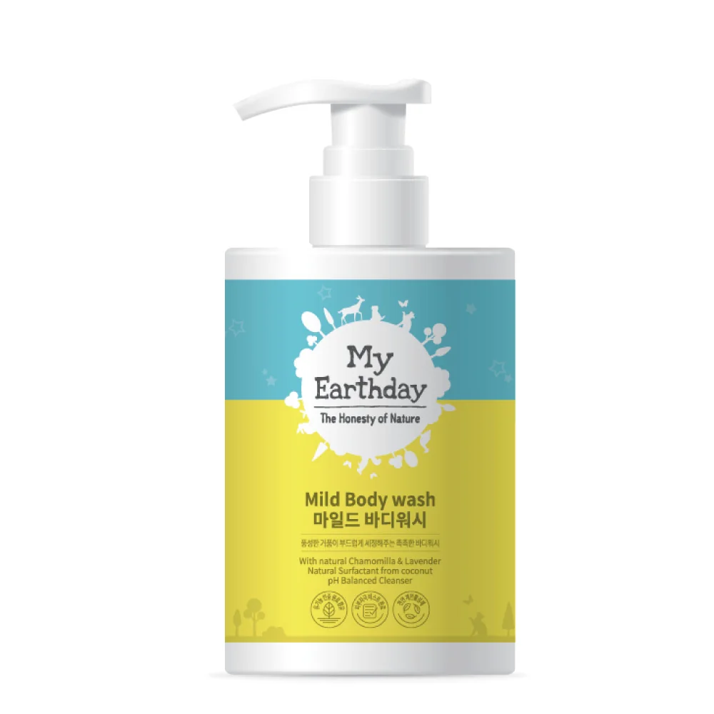 MyEarthday JEMNÝ TELOVÝ UMÝVACÍ GÉL 1×300 ml, telový umývací gél