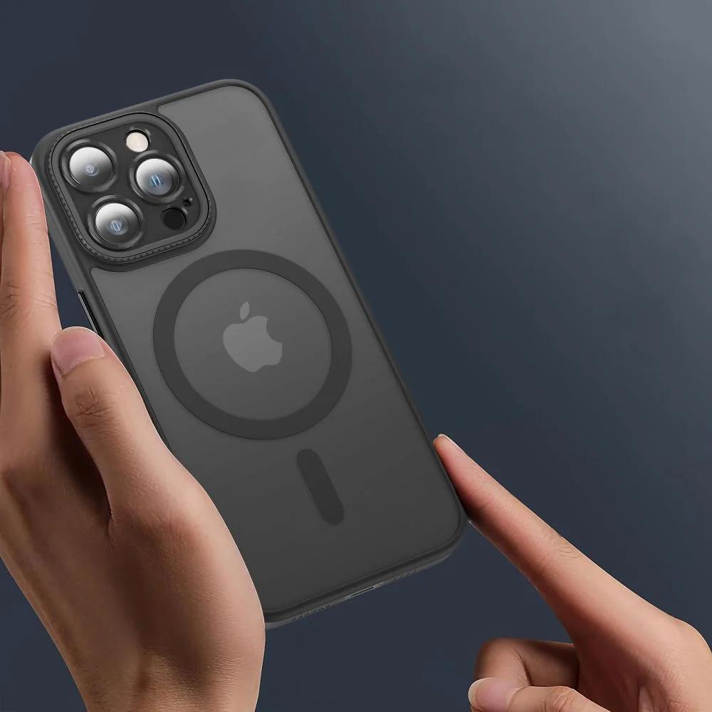 Tech-Protect Magmat Cam MagSafe kryt na iPhone 15, čierny