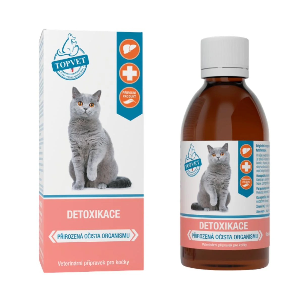 Topvet Detoxikácia pre mačky 200 ml - Green idea
