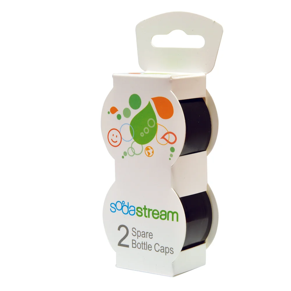 SODASTREAM Viečko čierne na plast. fľaše 2 ks 1×2 ks, viečko na fľaše