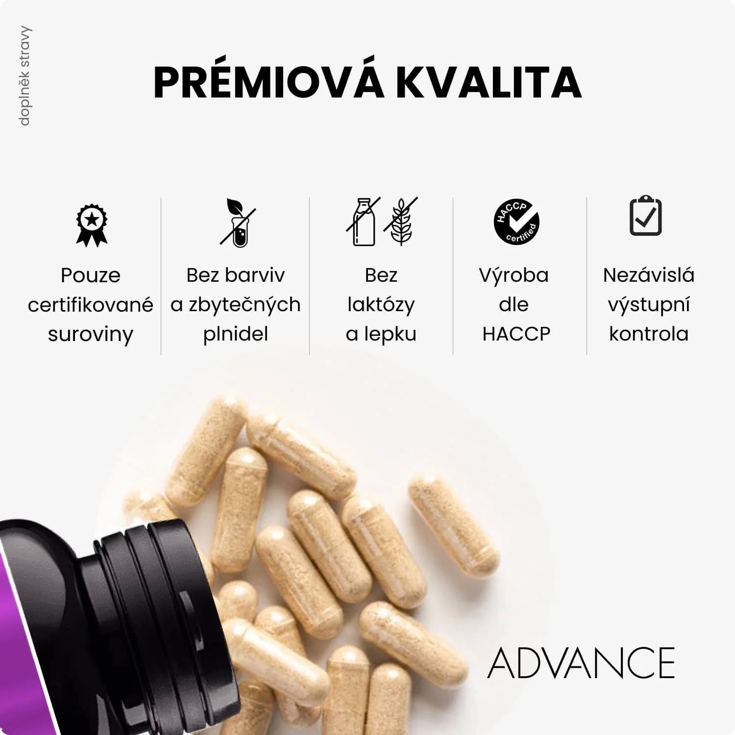 ADVANCE Diaben 60 kapsúl - hladina cukru 1×60 cps, výživový doplnok