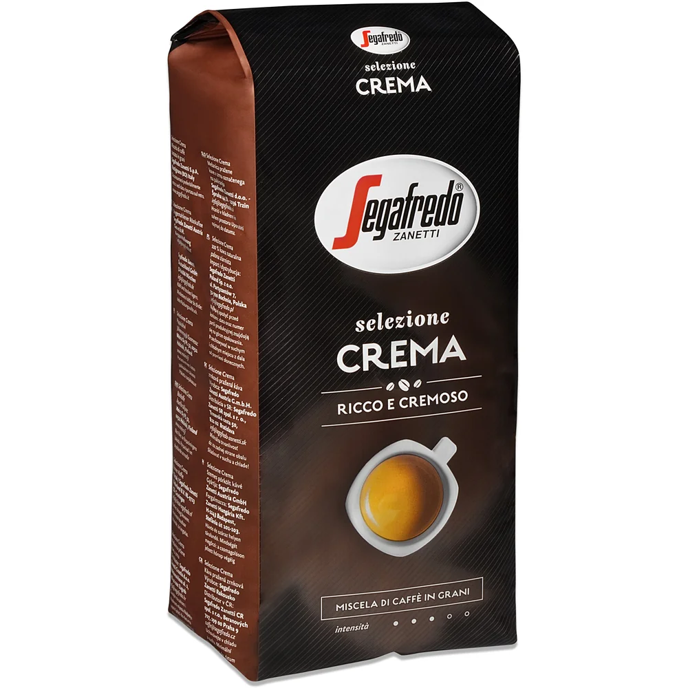 Segafredo Selezione Crema  Zrnková Ková 1×1000 g, zrnková káva