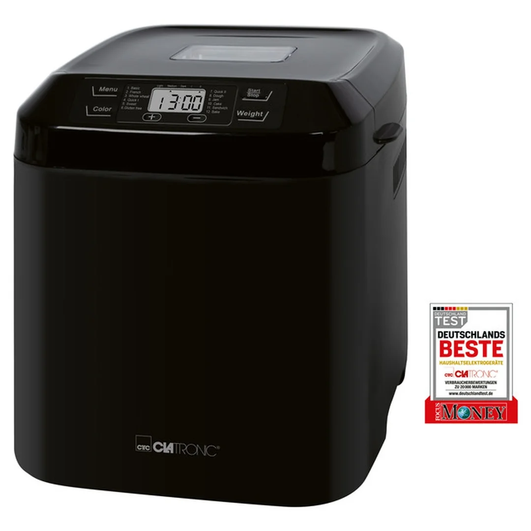 Clatronic BBA 3774 domáca pekáreň na chlieb 1,5 kg, 12 programov