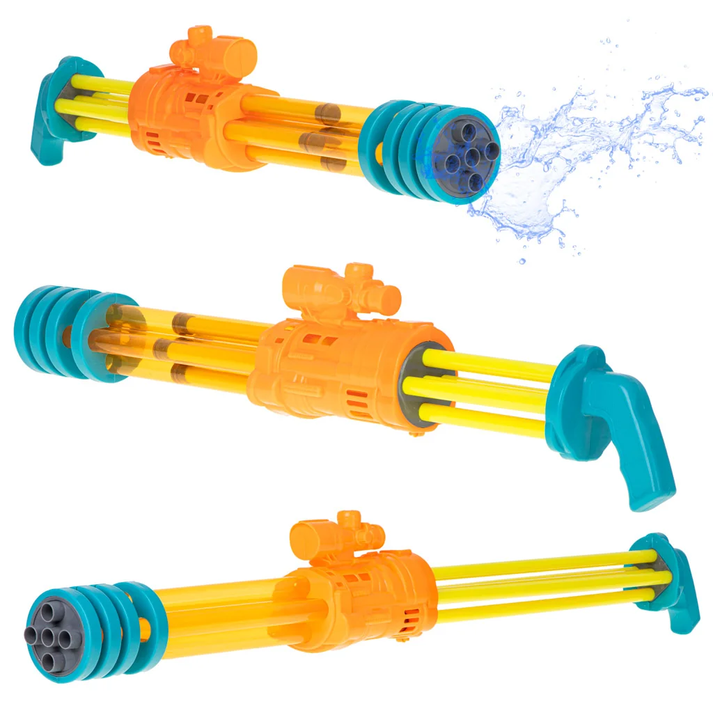 Pumpovacia vodná pištoľ 56 cm – žltá