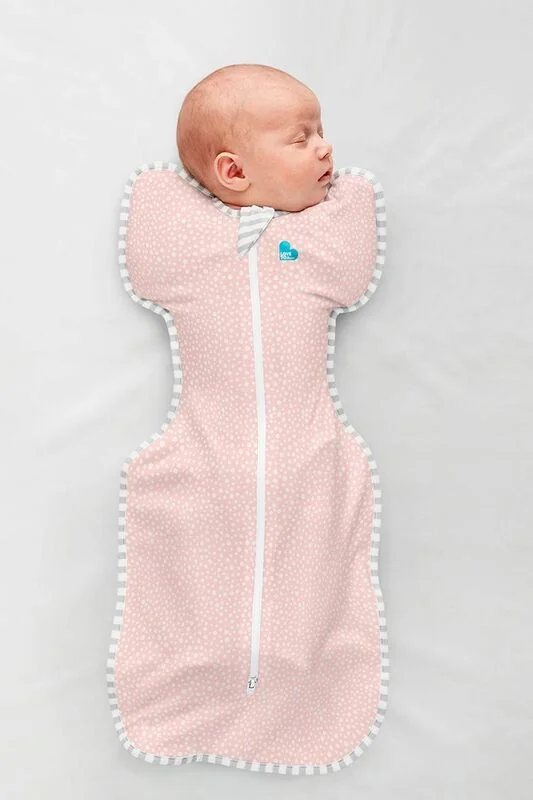 Love To Dream Swaddle UP Bamboo - Zavinovačka, veľkosť S, ružová - 1 FÁZA, 1-3m, 3,5-6kg 1×1 ks, zavinovačka
