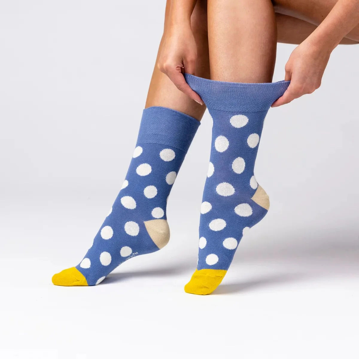 Dámske módne 3 páry ponožky Gentle Grip SUMMER SPOTS voľný zdravotný lem Veľkosť ponožiek 37-42