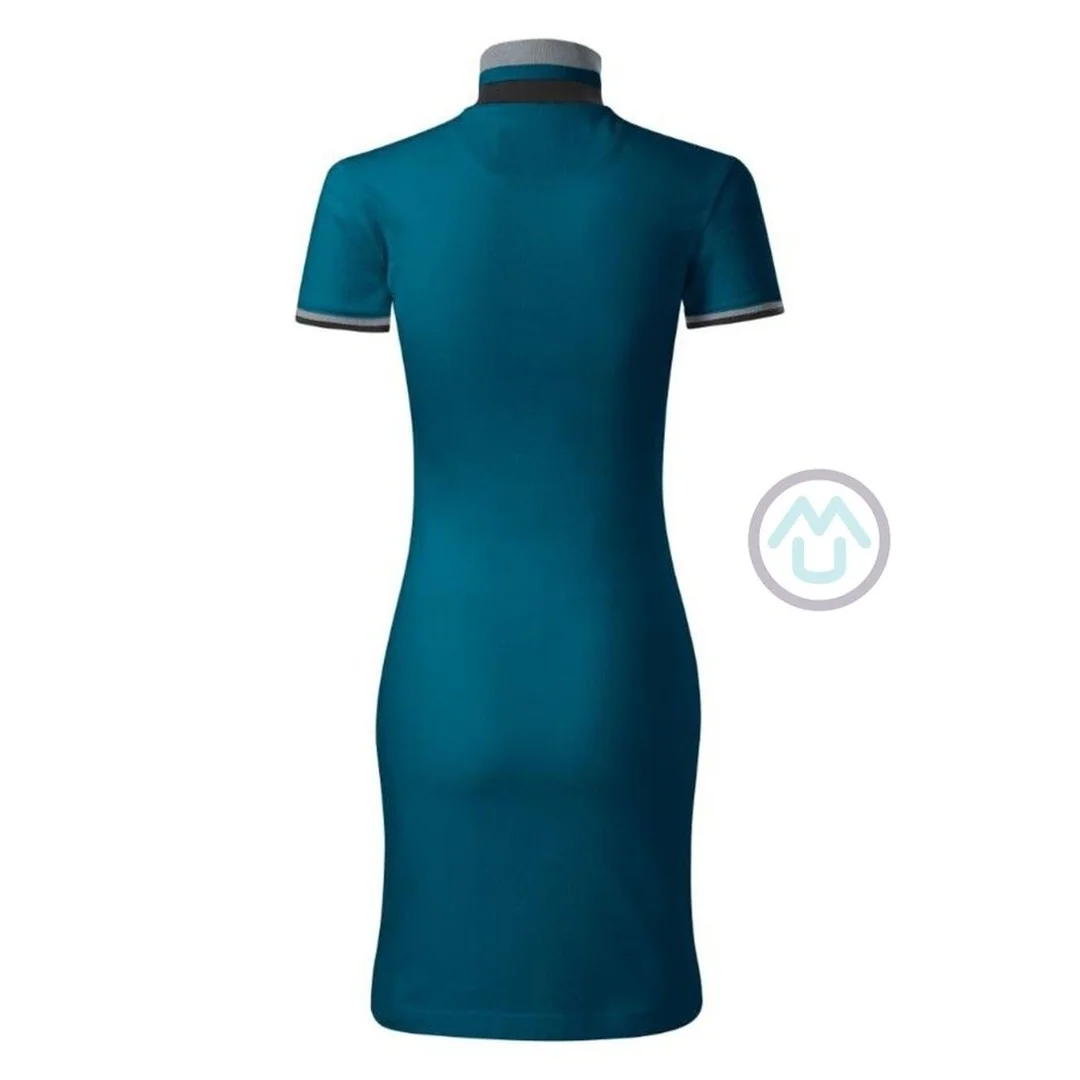 Polo šaty PREMIUM - karibské 2XL
