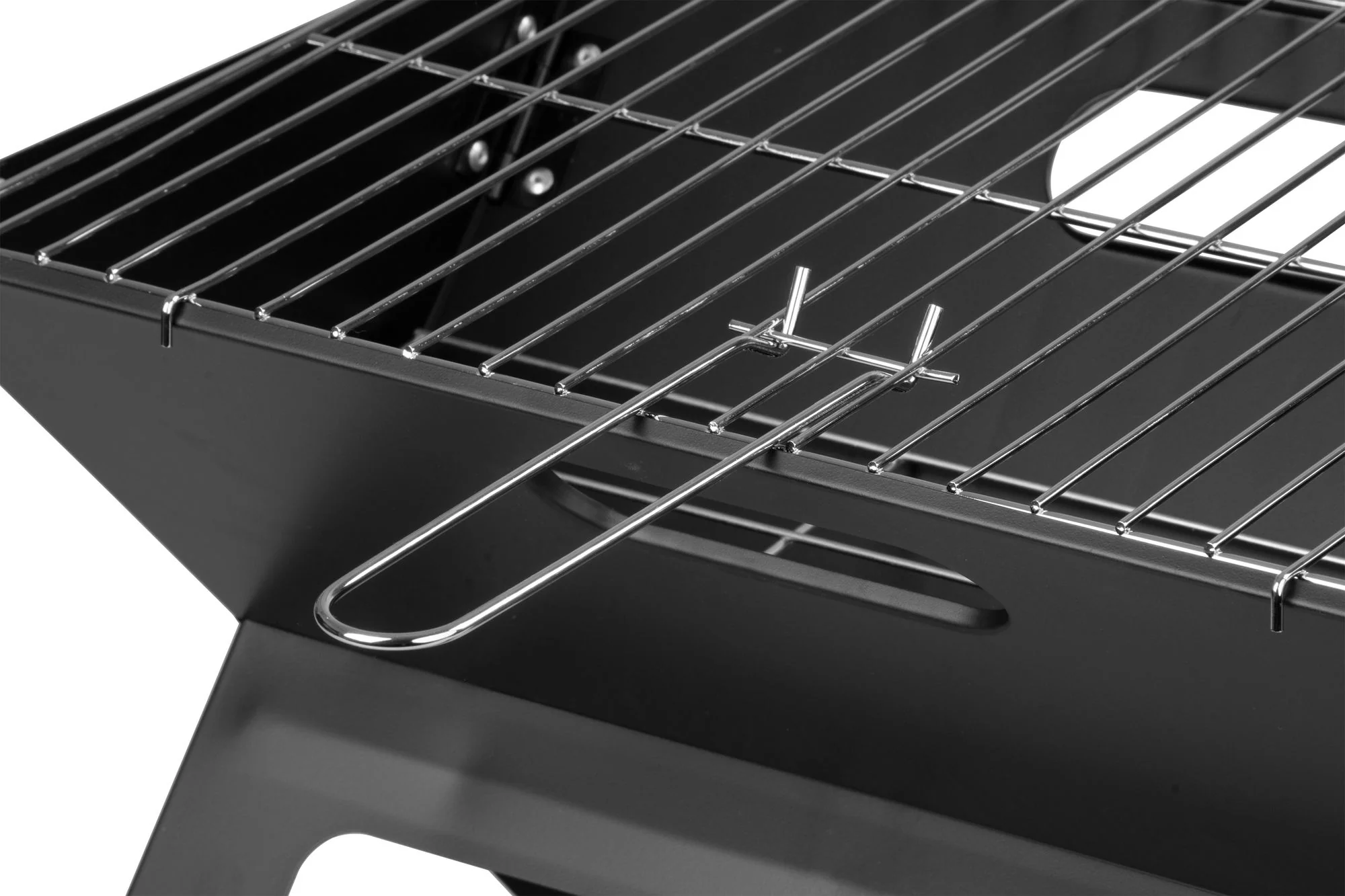 Strend Pro gril Practic, 1 ks BBQ, na drevené uhlie, sklápací, 450x330x350 mm