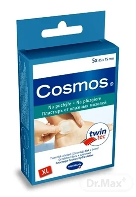 COSMOS HYDRO PLUZGIER NA PATE XL 1×5 ks, náplasti 45x75 mm