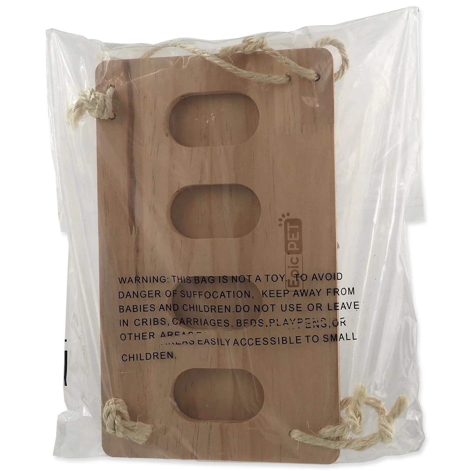Senník Epic Pet drevený závesný 30cm