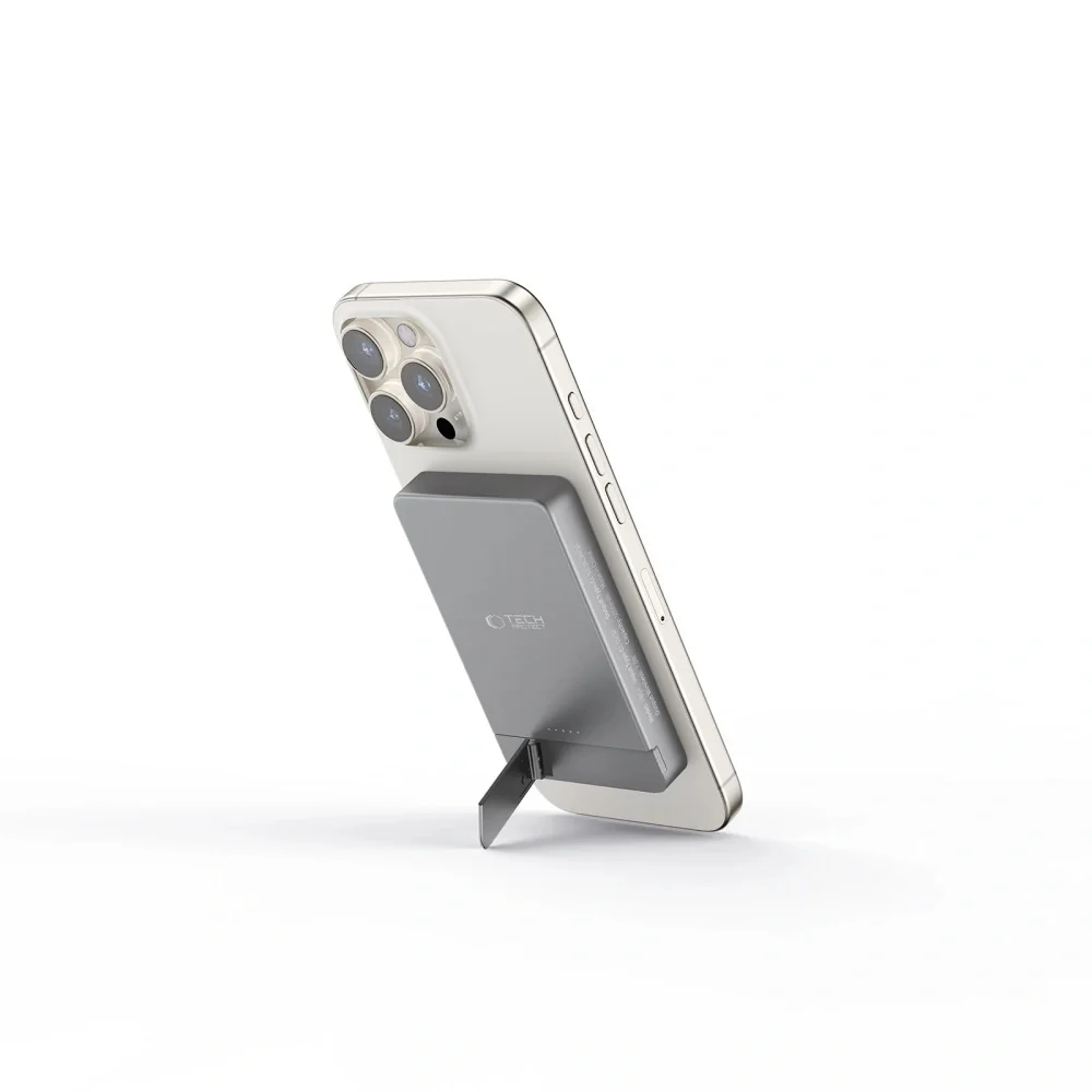 Tech-Protect PB14 LifeMag MagSafe Power Bank 5000mAh, šedé