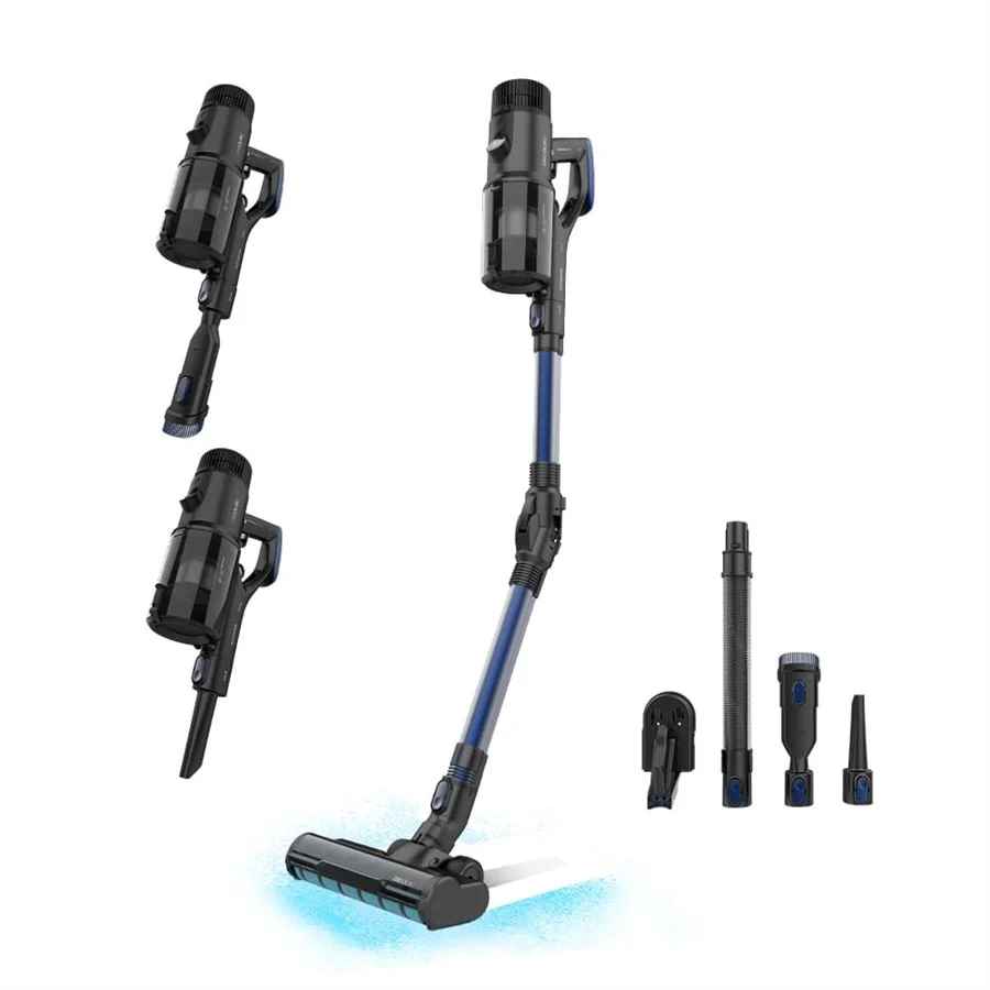 Cecotec Conga Rockstar 6500 Century Ergowet Tyčový vysávač Cecotec 4v1, 630W, 200aW, 100 min, Ergoflex, Ergowet, LED