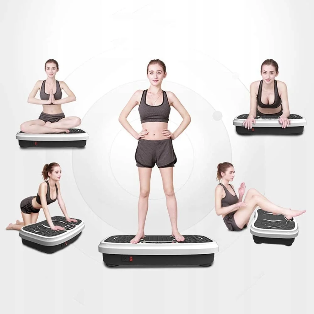 Livefy Fit Vibe vibračná plošina na cvičenie, béžová 