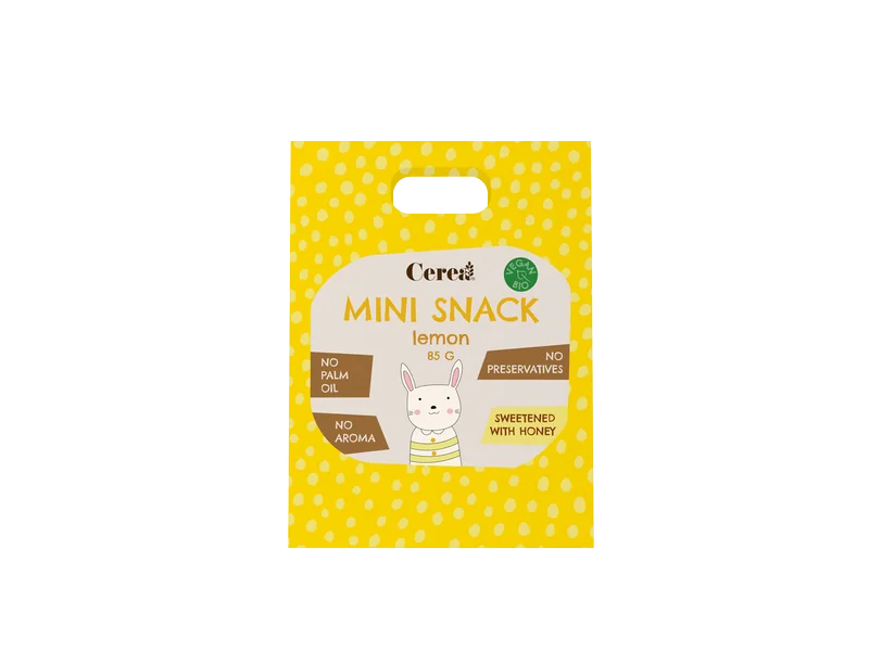 CEREA Mini snack - citrón 1×85g, mini snack