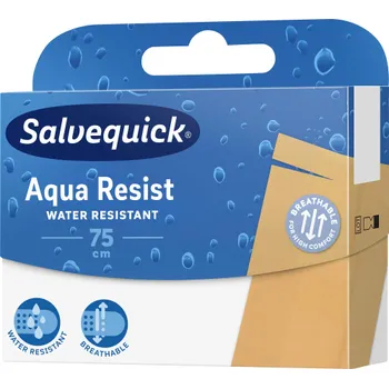 Salvequick SQ Aqua Resist na strihanie 75cm 1×1 ks, vode odolná náplasť