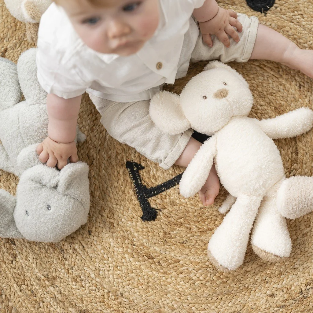 Hračka plyšová Teddy myška 34 cm, 0m+