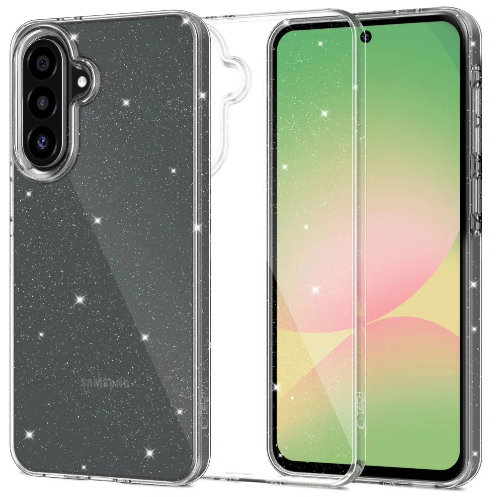 Tech-Protect FlexAir kryt na Samsung Galaxy A57 5G, glitter