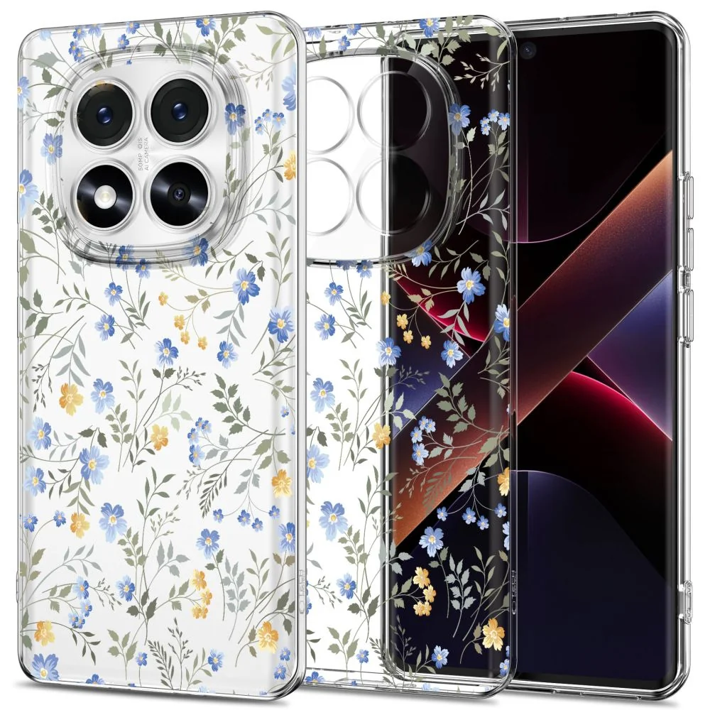 Tech-Protect Flexair kryt na Xiaomi Redmi Note 14 Pro 5G / Poco X7 5G, spring flowers spring flowers