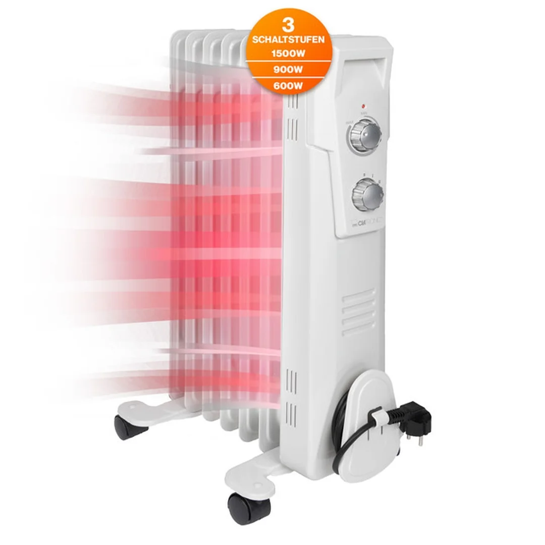 Clatronic RA 3735 olejový radiátor 7 rebier 1500 W