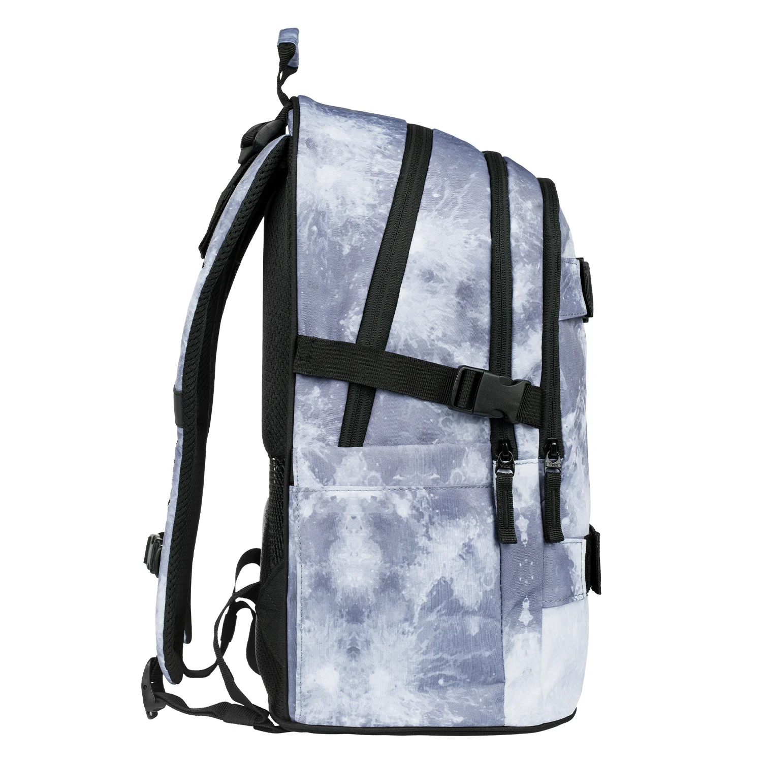 Baagl školský batoh Skate NASA Grey 25 l 45 x 30 x 13 cm