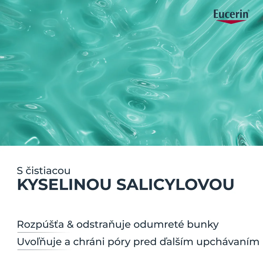Eucerin DERMOPURE CLINICAL Exfoliačný čistiaci gél na tvár na tvár & telo 150 ml