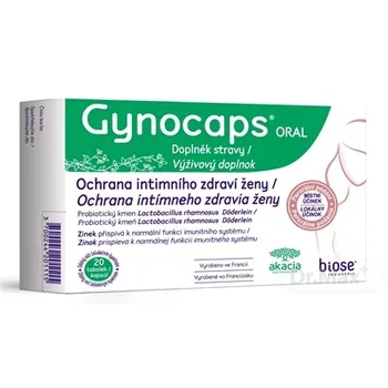 Gynocaps ORAL 1×20 cps, výživový doplnok