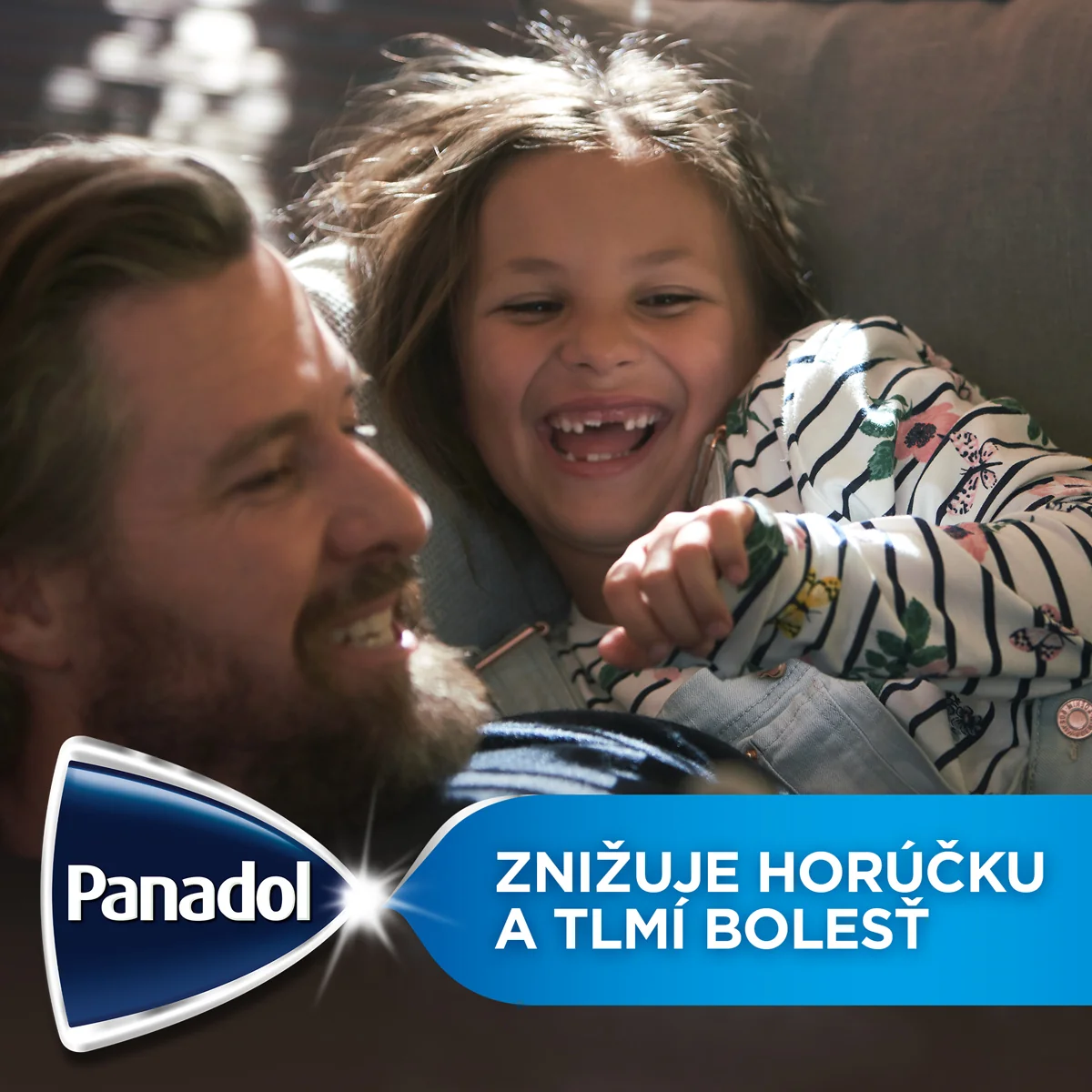 Panadol Junior čapíky 250 mg 1x10 ks, od 15kg+, proti horúčke a bolesti zúbkov u detí