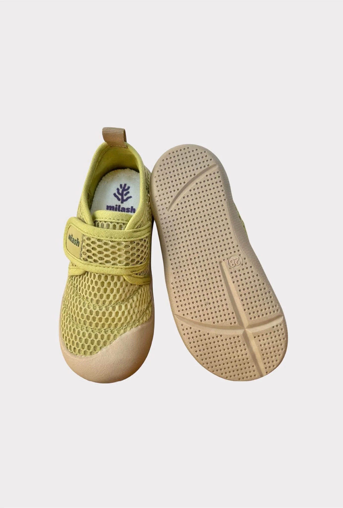 Milash tenisky FUN shoes - URBAN podrážka - zelené Veľkosť: 26 (VD: 16.8 cm)