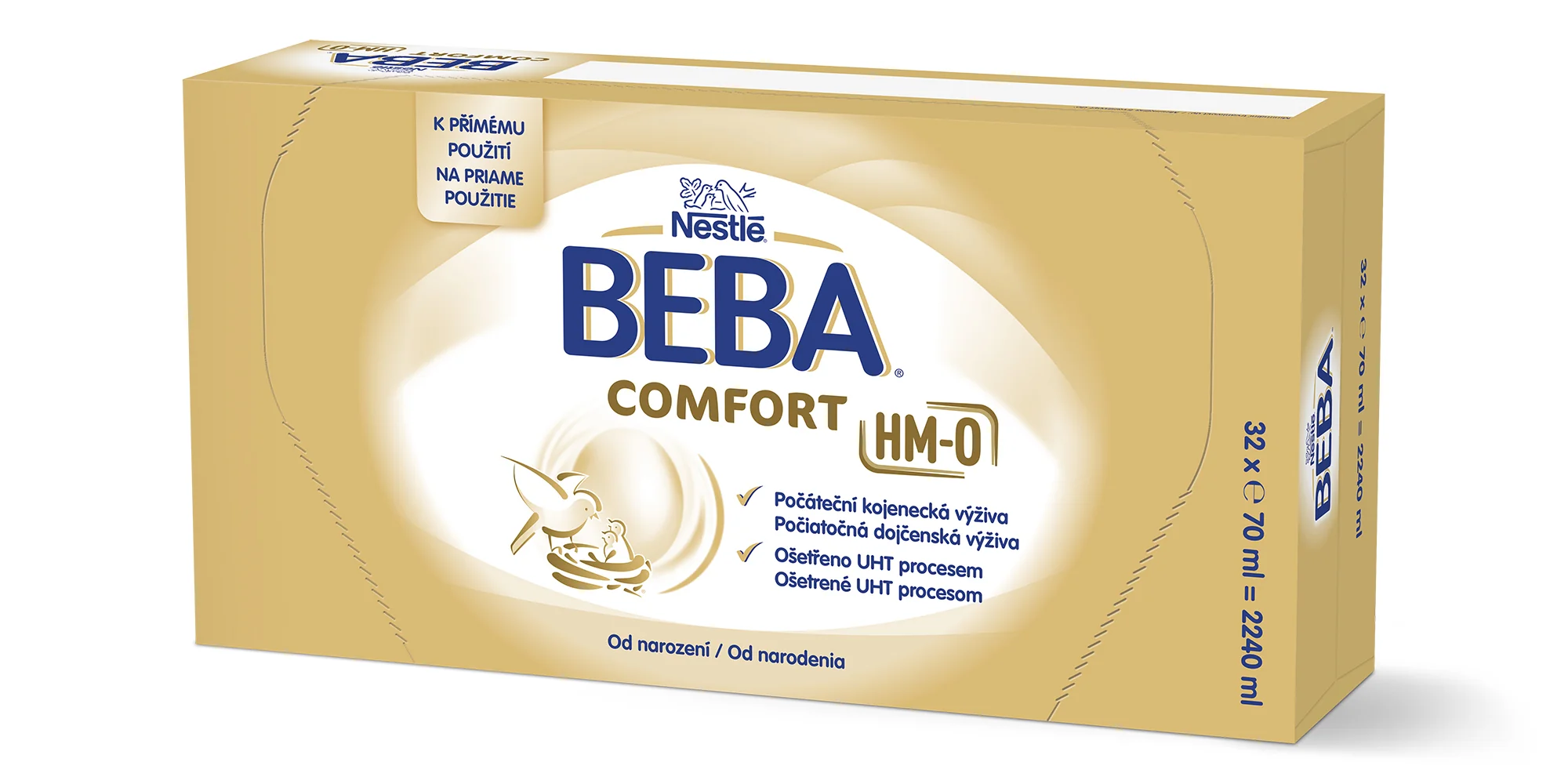 BEBA COMFORT HM-O 32×70 ml, počiatočná dojčenská výživa (od narodenia)