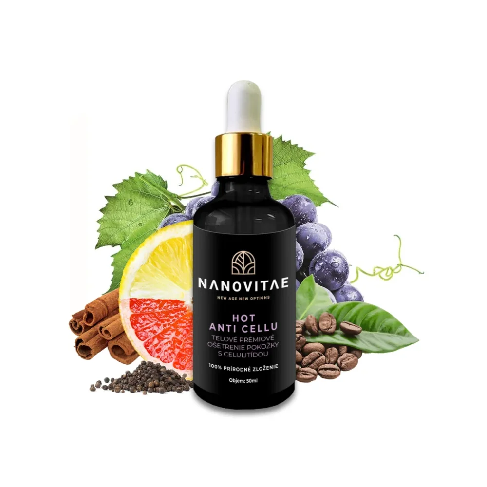 HOT ANTI CELLU Telové prémiové ošetrenie pokožky s celulitídou 50ml