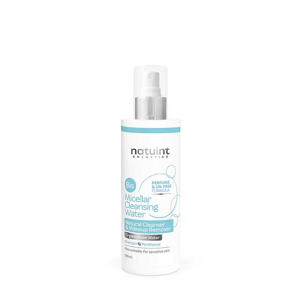 Natuint cosmetics - Prírodná BIO micelárna voda 100 ml Bezolejový odličovač očí a pier