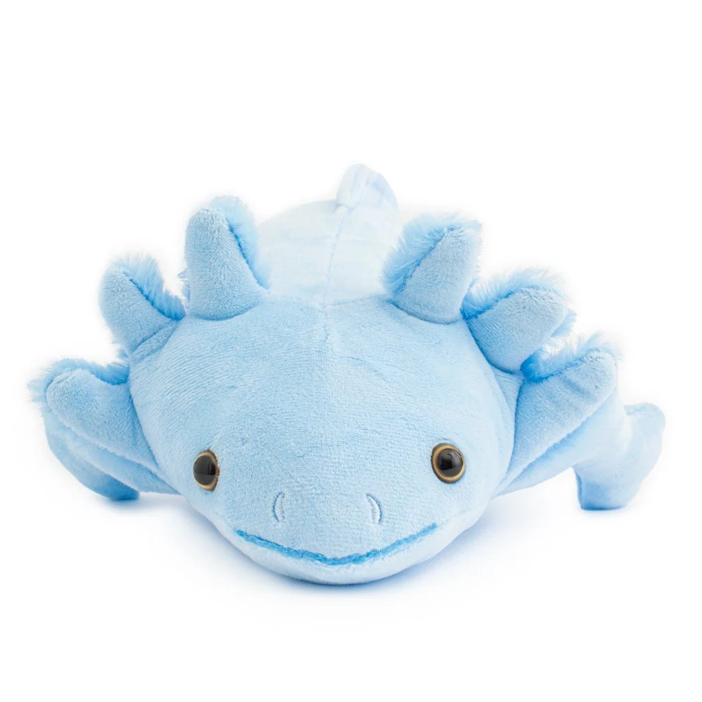 Plyšová hračka Axolotl Baby Mix 45 cm modrá 