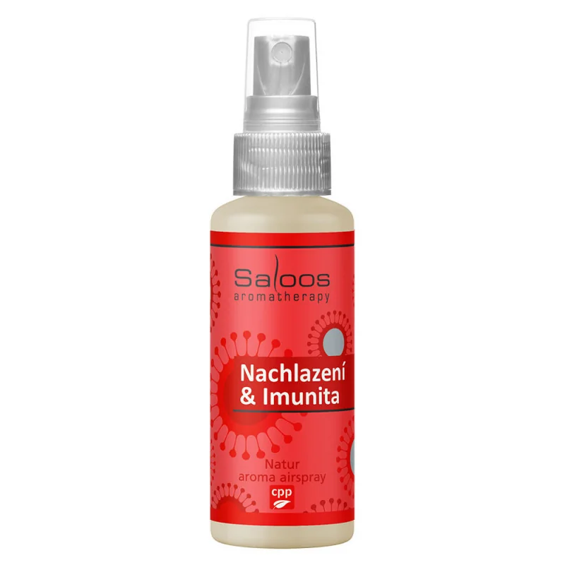 SALOOS Aroma airspray Nachladnutie a imunita 1×50 ml, osviežujúca kompozícia z éterických olejov
