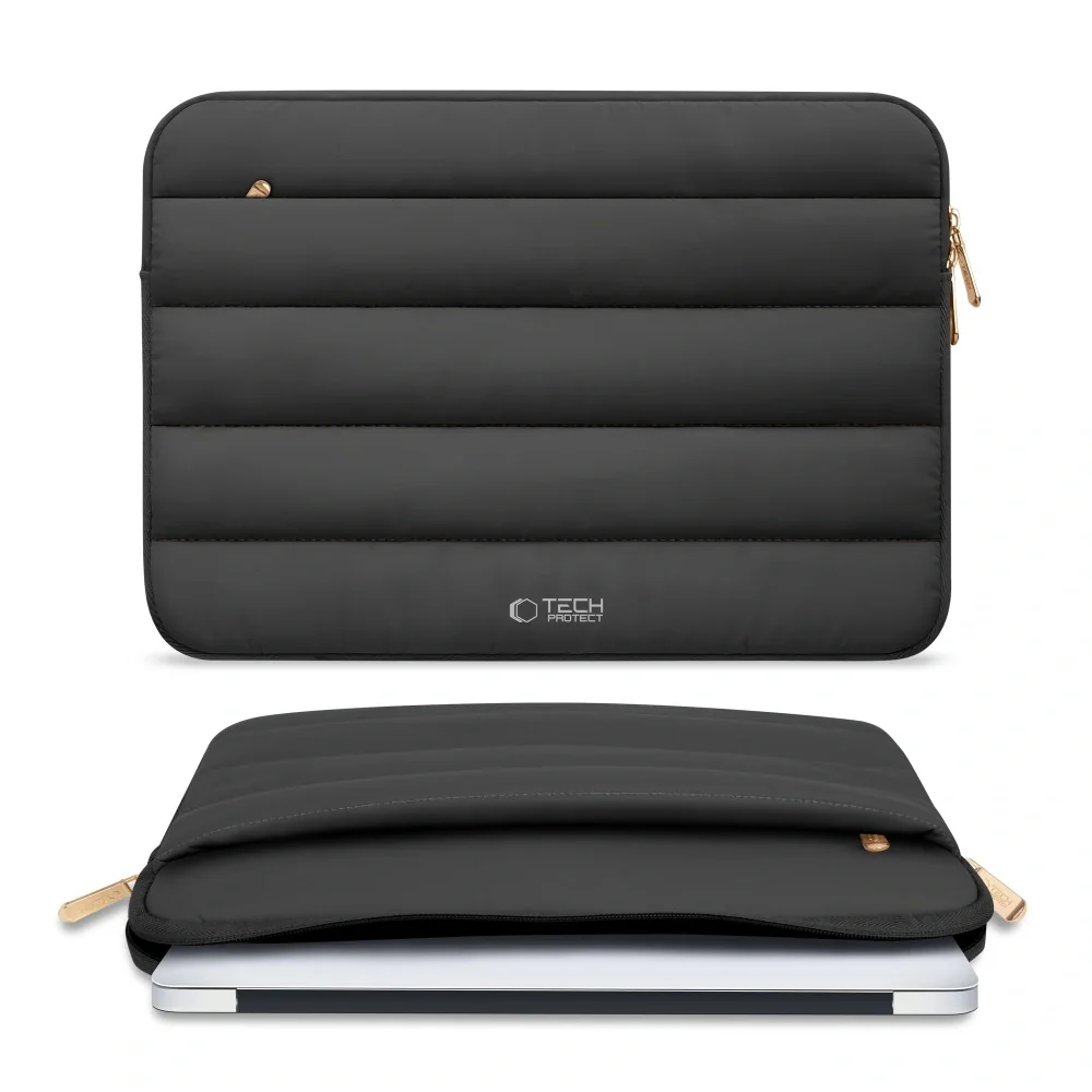 Tech-Protect Fluffy obal na notebook 13-14'', čierny