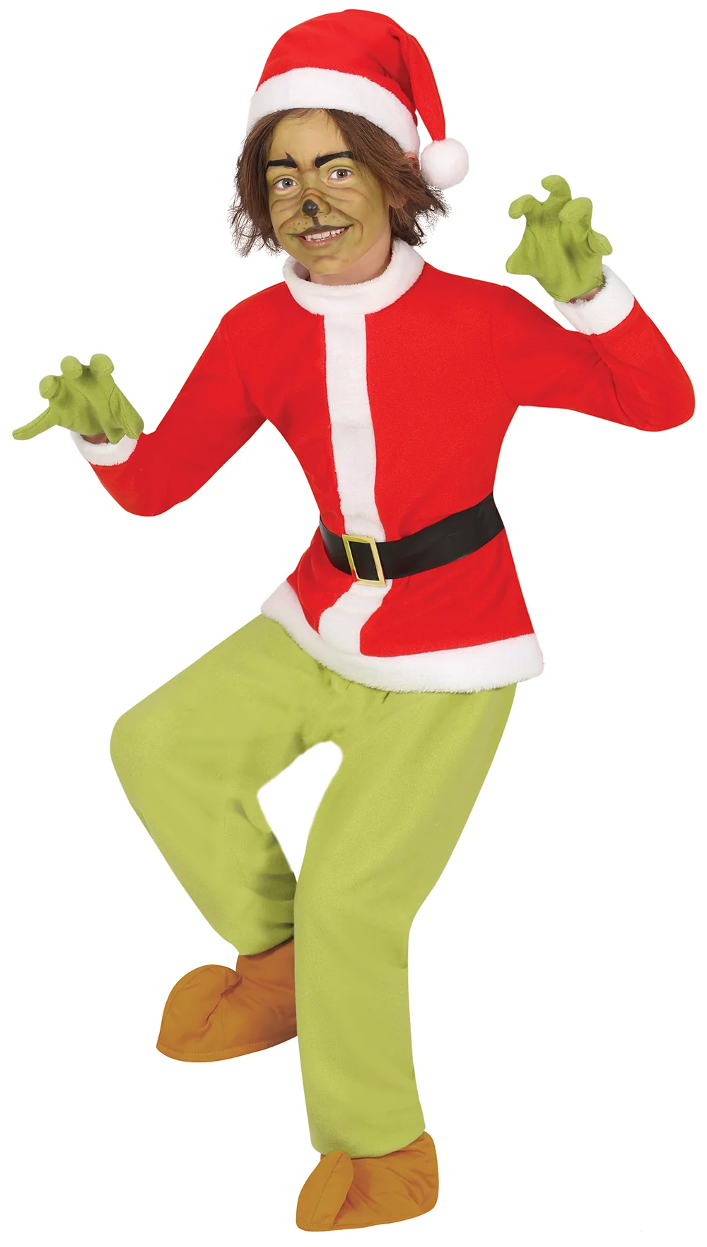Kostým Grinch Santa 10-12 rokov