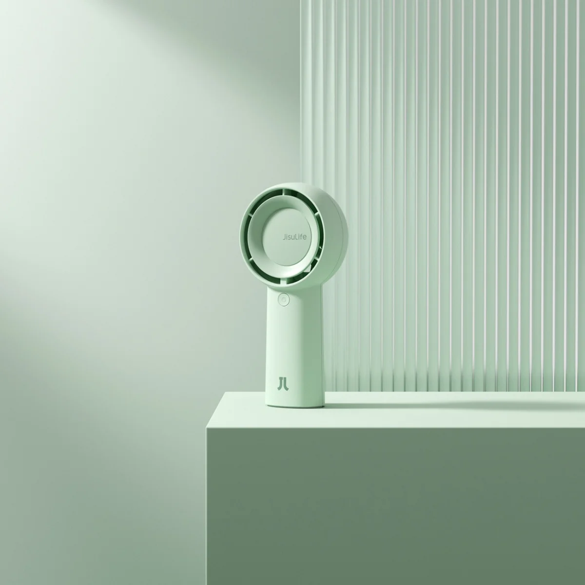 Jisulife Fan 5 Plus ručný / stolný ventilátor 4000mAh, zelený