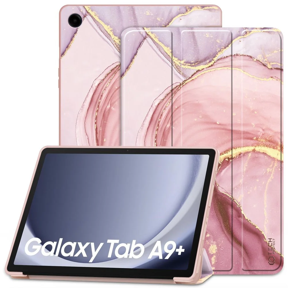 Tech-Protect Smartcase puzdro na Samsung Galaxy Tab A9 Plus 11'' marble