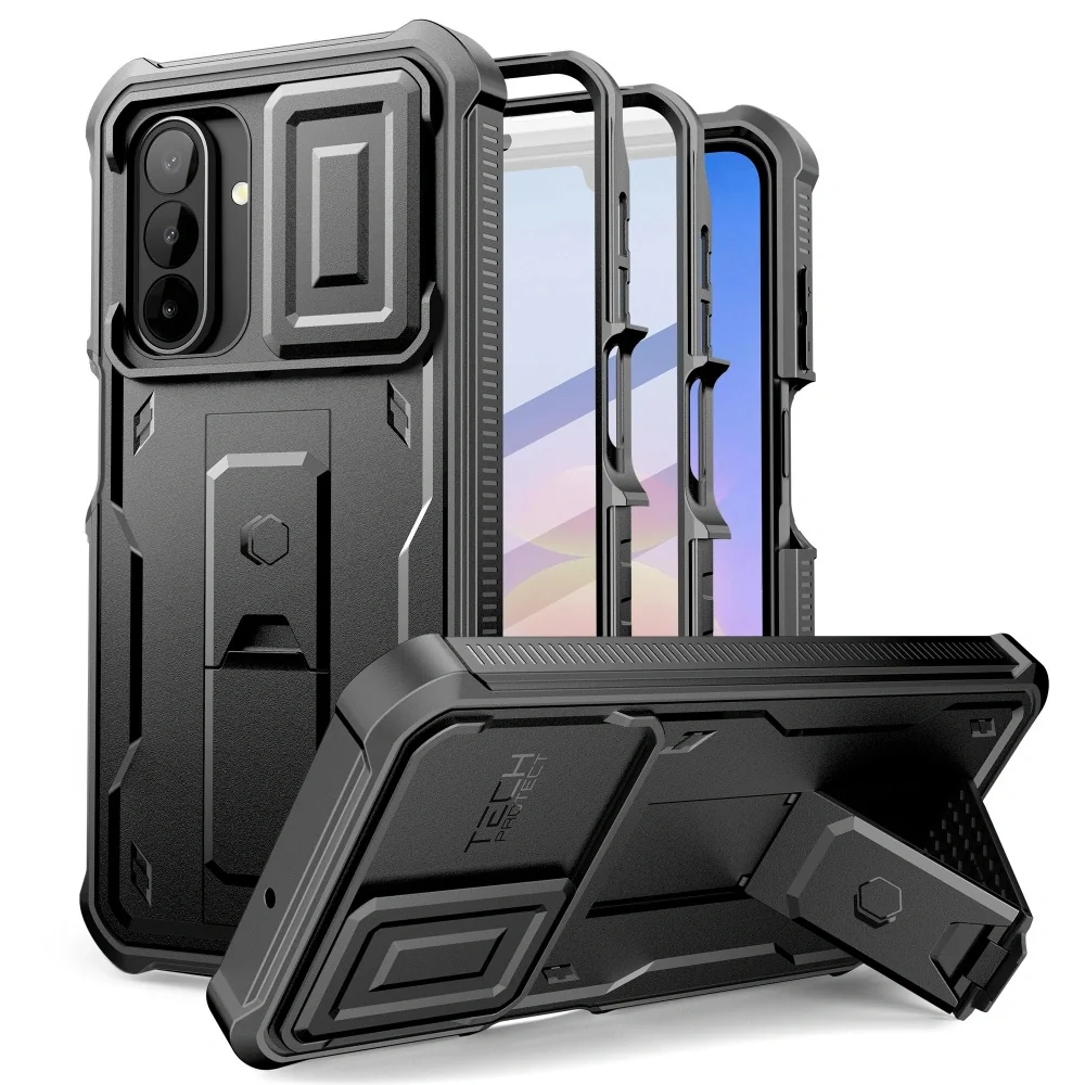 Tech-Protect Kevlar Cam kryt na Samsung Galaxy A17 / A18 4G 5G, čierny