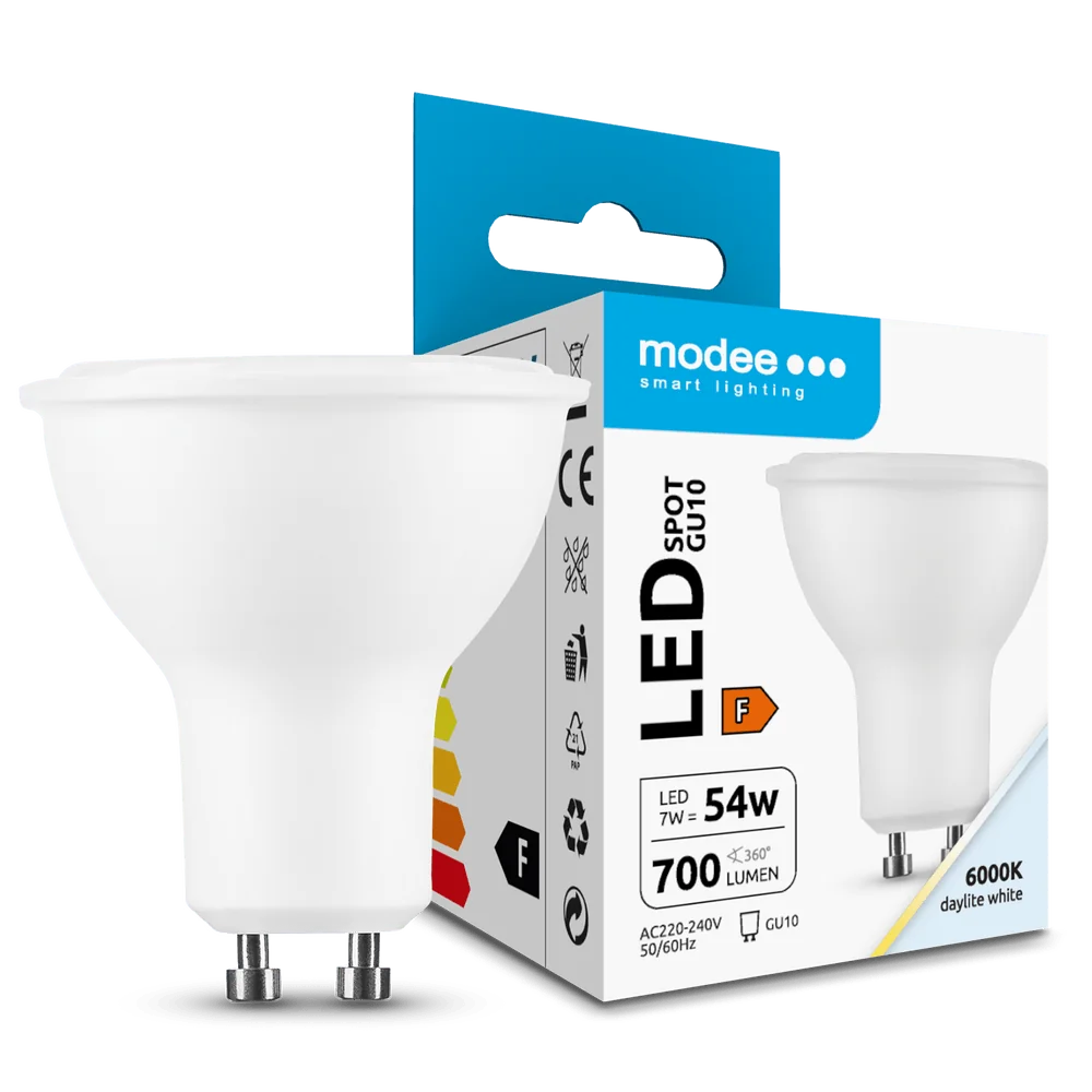 Modee Lighting LED žiarovka GU10 7W 6000K