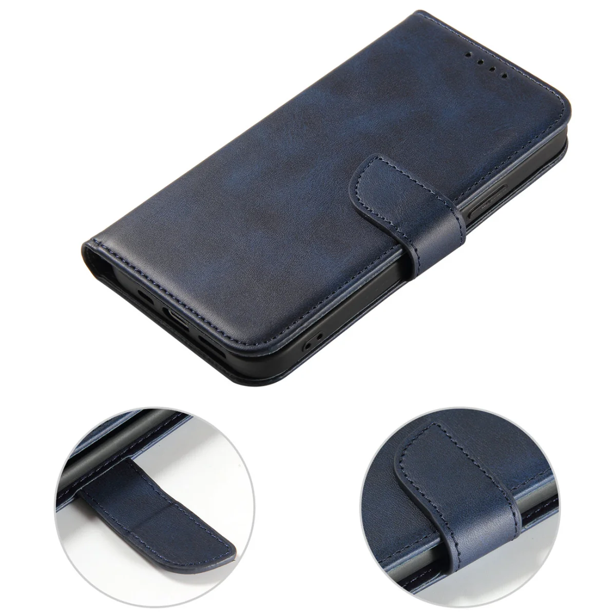 MG Magnet knižkové puzdro na iPhone 15 Plus, modré 