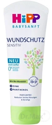 HiPP Babysanft Ošetrujúci krém na zapareniny Sensitive 1×75 ml, krém na zapareniny