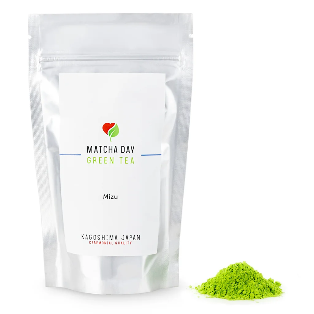 MatchaDay - Matcha čaj Mizu 100g 100g alu sáčok matcha čaj, ceremoniálna kvalita