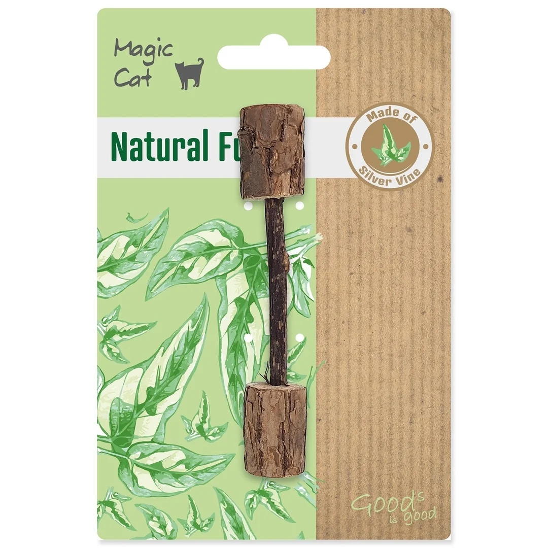 Hračka Magic Cat Natural Fun drievko v tvare tyčinky 10cm