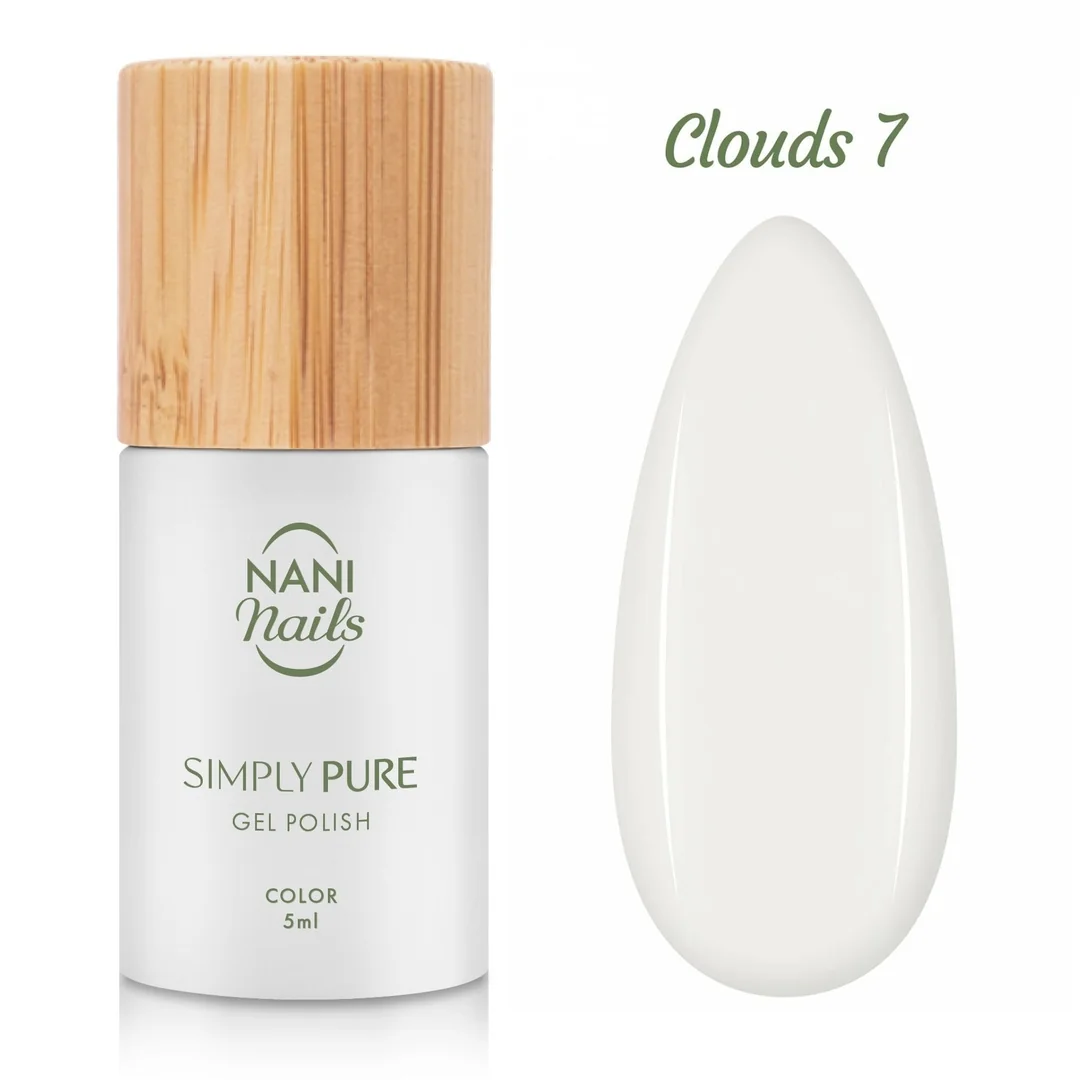 Gél lak Simply Pure – Clouds 5 ml, UV/LED gél lak